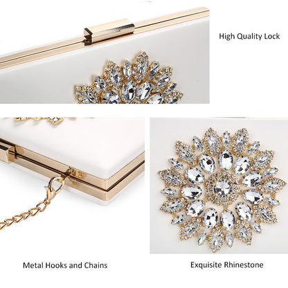 Women's Clutch Bags | Wedding Party Bags | Bridal Evening Party Purses Dotflakes