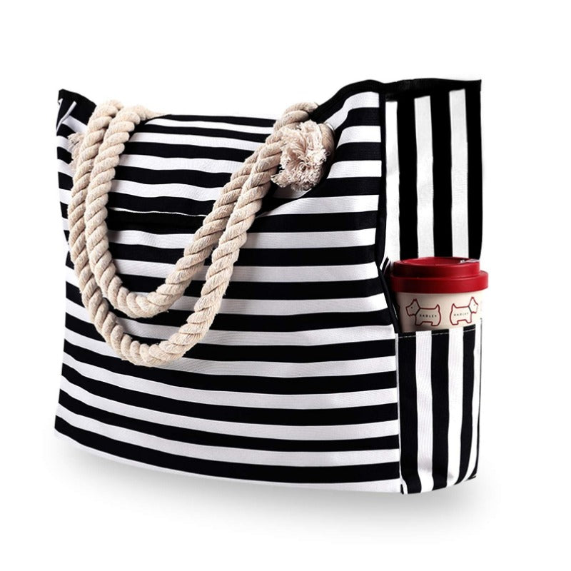 Women's Large Capacity Handy Print Beach Bags | Totes | Shopping Bags Dotflakes