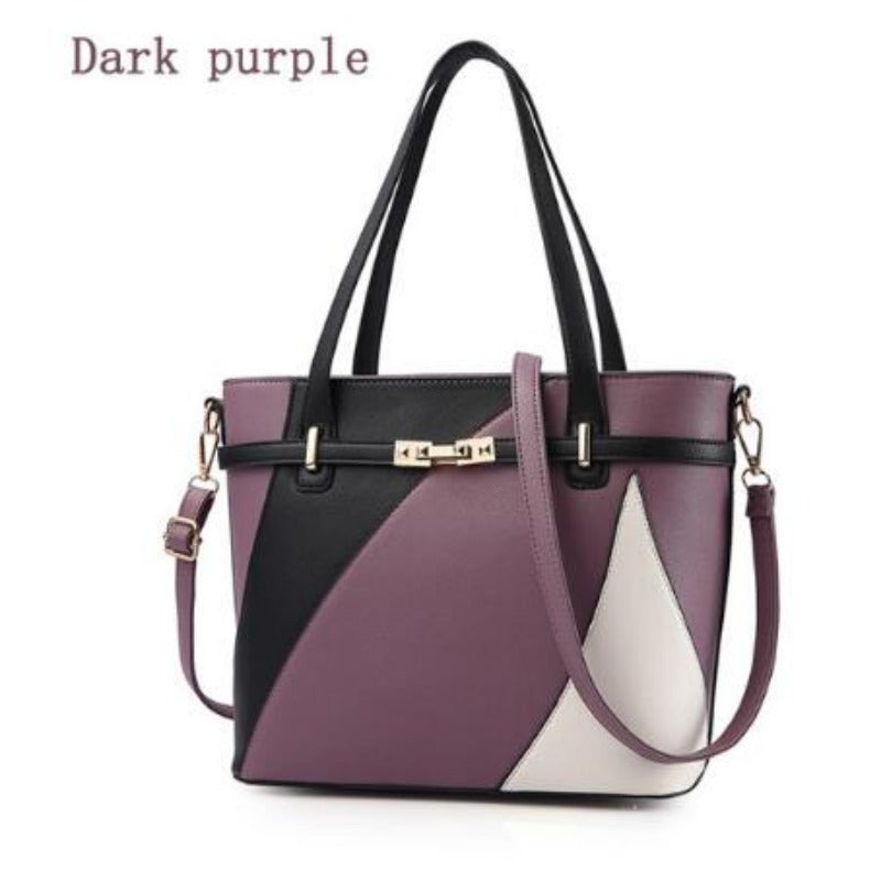 Women's Luxury Color Combination Shoulder Bags/Handbags Dotflakes
